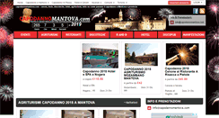 Desktop Screenshot of capodannomantova.com